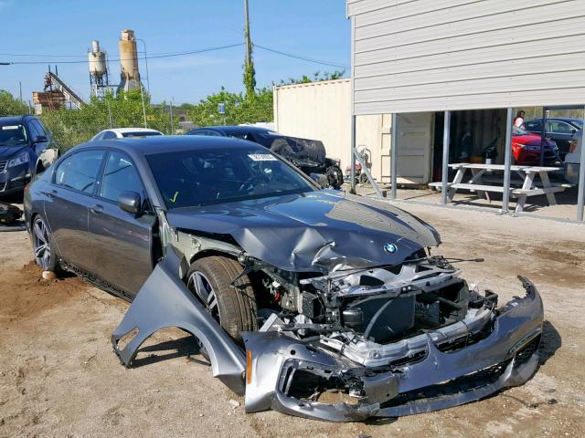 WBA7F2C56JB238793 - 2018 BMW 750 XI GRAY photo 1