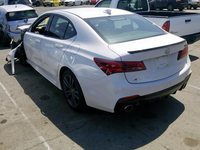 19UUB2F62KA005444 - 2019 ACURA TLX WHITE photo 3