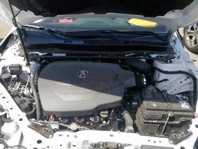 19UUB2F62KA005444 - 2019 ACURA TLX WHITE photo 7