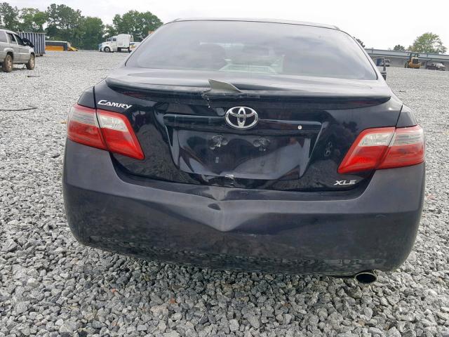 4T1BE46K37U531413 - 2007 TOYOTA CAMRY NEW BLACK photo 9