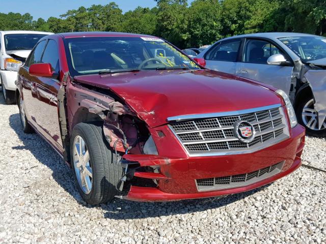 1G6DW67V780105394 - 2008 CADILLAC STS BURGUNDY photo 1