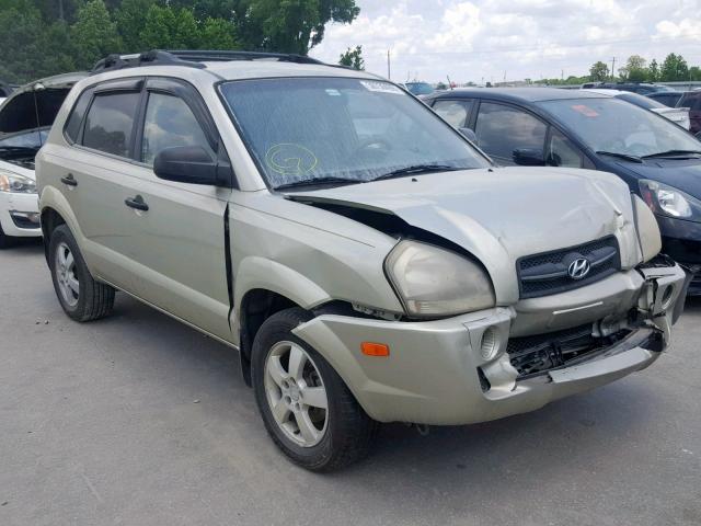 KM8JM12B36U434522 - 2006 HYUNDAI TUCSON GL GREEN photo 1