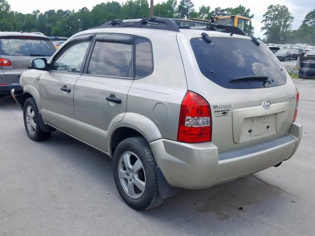 KM8JM12B36U434522 - 2006 HYUNDAI TUCSON GL GREEN photo 3