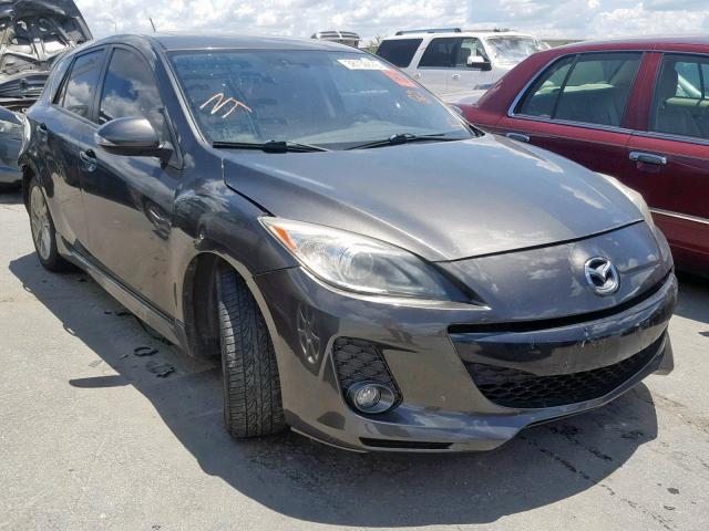 JM1BL1M54C1514394 - 2012 MAZDA 3 S GRAY photo 1