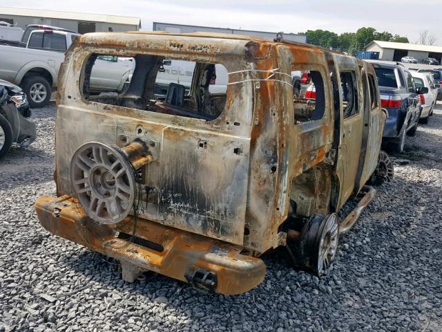 5GTDN13E478122087 - 2007 HUMMER H3 BURN photo 4