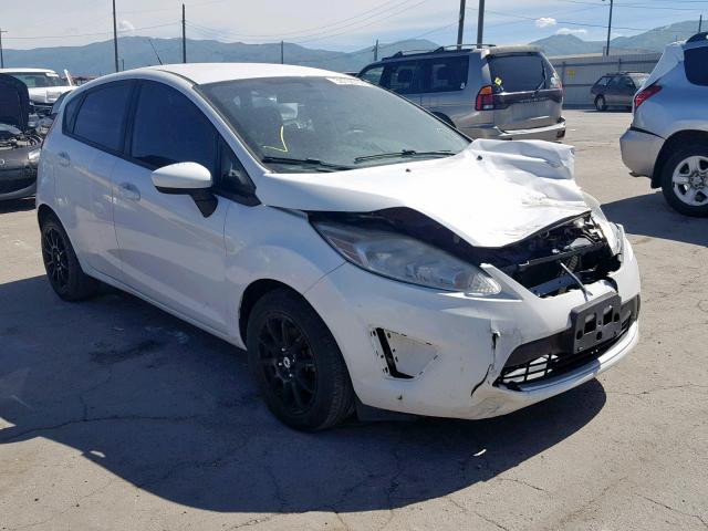 3FADP4EJ4CM221971 - 2012 FORD FIESTA SE WHITE photo 1