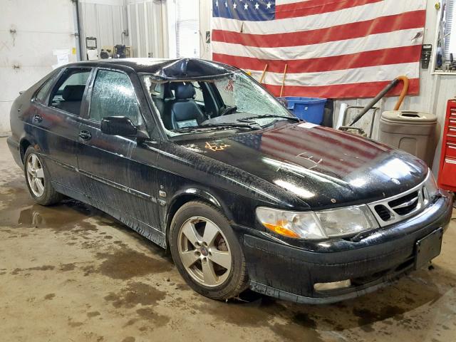 YS3DF58K422007827 - 2002 SAAB 9-3 SE BLACK photo 1