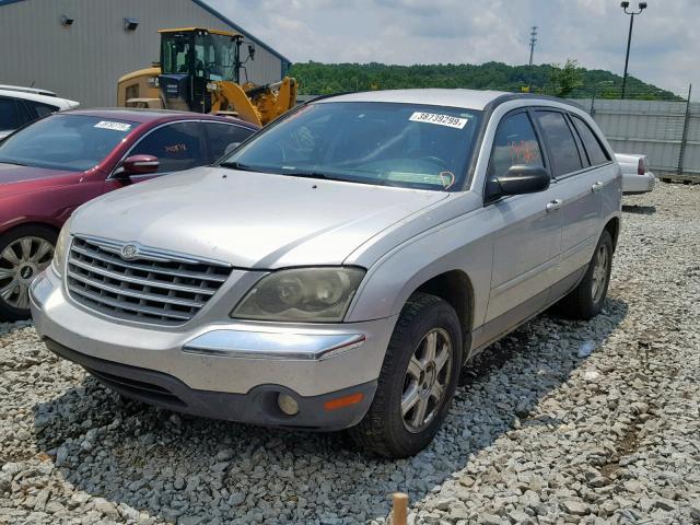 2C8GM68444R642180 - 2004 CHRYSLER PACIFICA SILVER photo 2