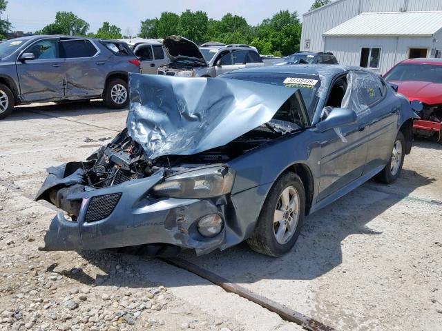 2G2WP552X61193899 - 2006 PONTIAC GRAND PRIX BLUE photo 2