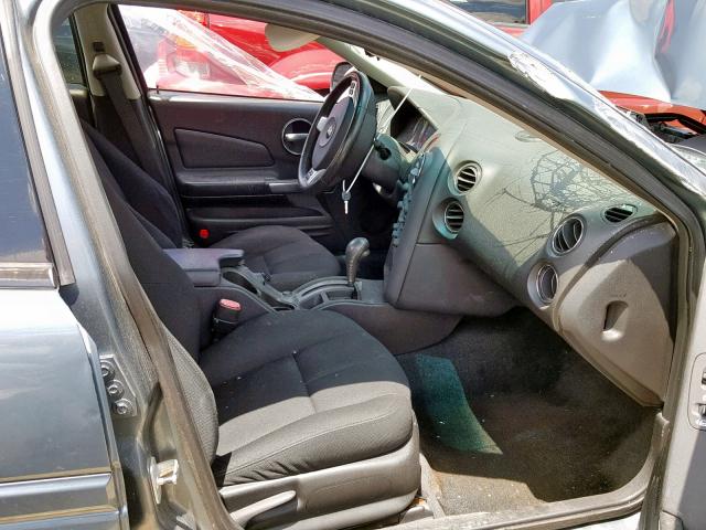 2G2WP552X61193899 - 2006 PONTIAC GRAND PRIX BLUE photo 5