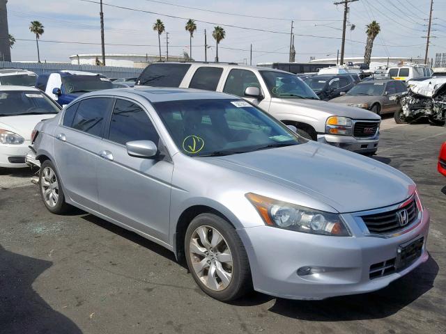 5KBCP3F83AB003924 - 2010 HONDA ACCORD EXL SILVER photo 1