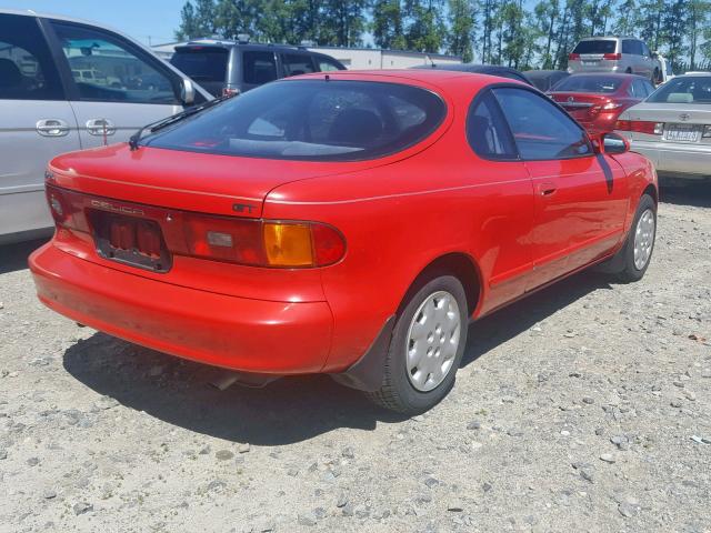 JT2ST87N8L0040890 - 1990 TOYOTA CELICA GT RED photo 4