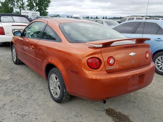 1G1AL15F467865903 - 2006 CHEVROLET COBALT LT ORANGE photo 3