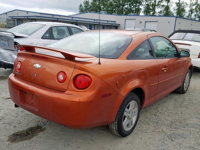 1G1AL15F467865903 - 2006 CHEVROLET COBALT LT ORANGE photo 4