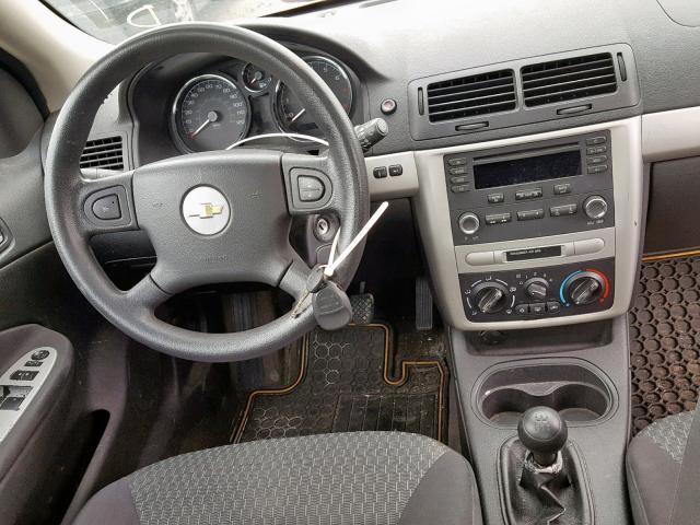 1G1AL15F467865903 - 2006 CHEVROLET COBALT LT ORANGE photo 9