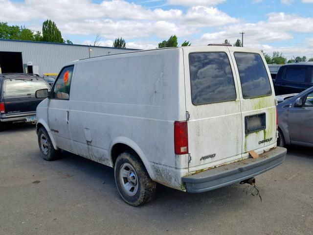 1GCDL19W71B130353 - 2001 CHEVROLET ASTRO WHITE photo 3