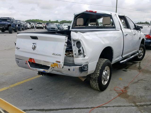 3C6UD5DL1CG158684 - 2012 DODGE RAM 2500 S თეთრი ფოტო 4