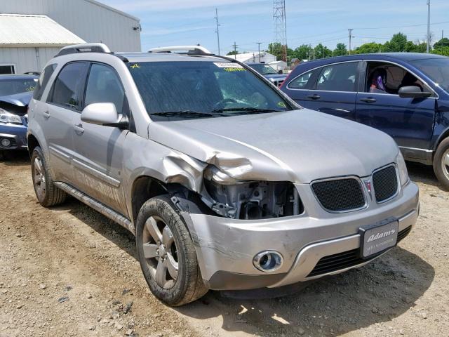 2CKDL63F976045556 - 2007 PONTIAC TORRENT SILVER photo 1