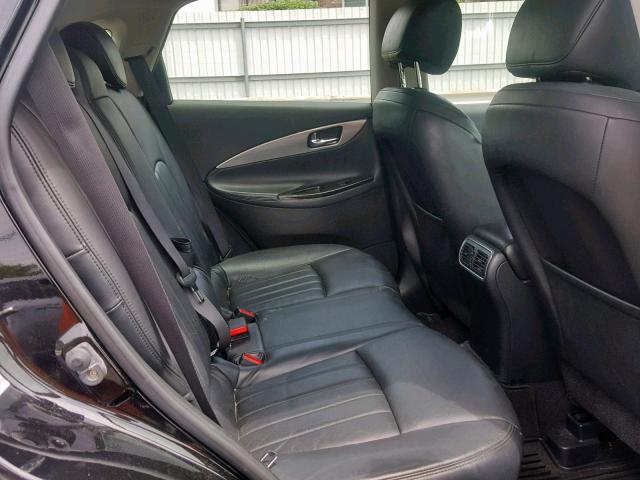 JNKAJ09F58M362210 - 2008 INFINITI EX35 BASE BLACK photo 6