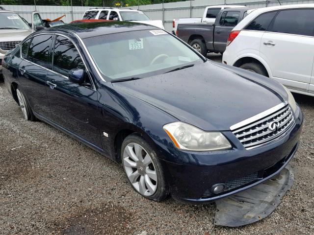 JNKAY01E27M301314 - 2007 INFINITI M35 BASE BLUE photo 1