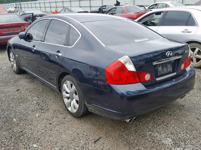 JNKAY01E27M301314 - 2007 INFINITI M35 BASE BLUE photo 3