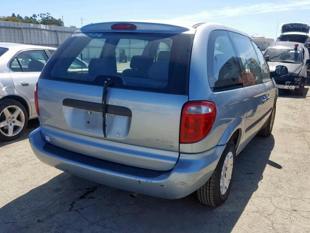 1C4GJ25BX3B170361 - 2003 CHRYSLER VOYAGER BLUE photo 4