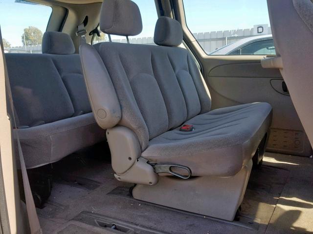 1C4GJ25BX3B170361 - 2003 CHRYSLER VOYAGER BLUE photo 6