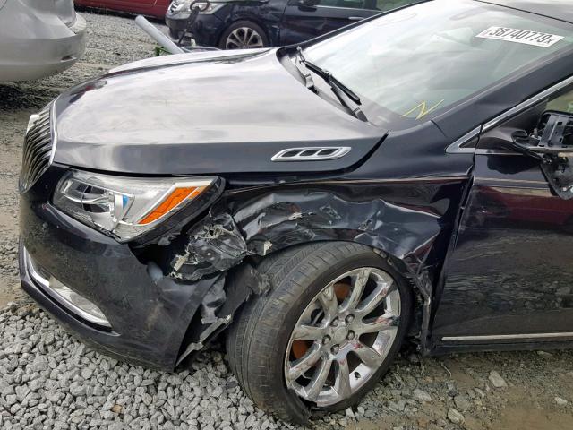 1G4GD5G3XEF196058 - 2014 BUICK LACROSSE P BLACK photo 9