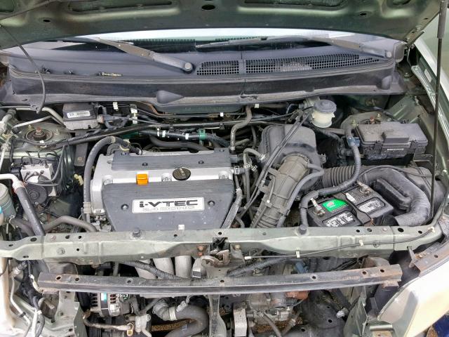 5J6YH185X3L014955 - 2003 HONDA ELEMENT EX GREEN photo 7