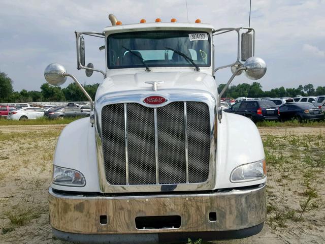 1XPHDW9X6DD204776 - 2013 PETERBILT 386 WHITE photo 9