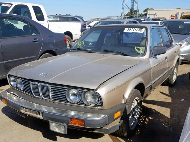 WBAAE6408F0700907 - 1985 BMW 325 E AUTO GOLD photo 2