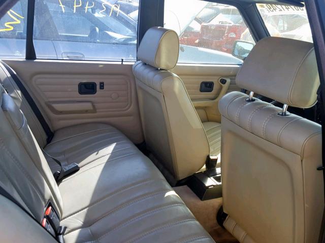 WBAAE6408F0700907 - 1985 BMW 325 E AUTO GOLD photo 6