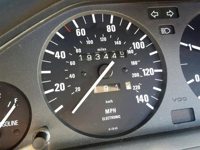 WBAAE6408F0700907 - 1985 BMW 325 E AUTO GOLD photo 8