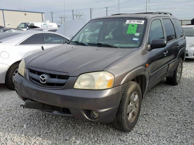 4F2CZ06144KM09390 - 2004 MAZDA TRIBUTE ES 灰色 照片 2