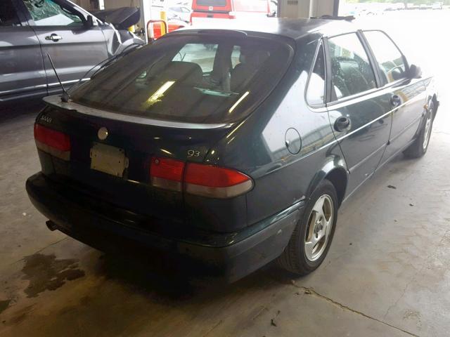 YS3DD55N6X2087918 - 1999 SAAB 9-3 S GREEN photo 4