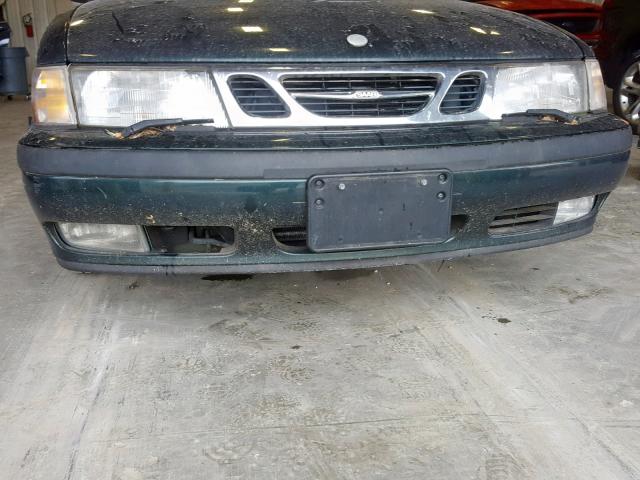 YS3DD55N6X2087918 - 1999 SAAB 9-3 S GREEN photo 9