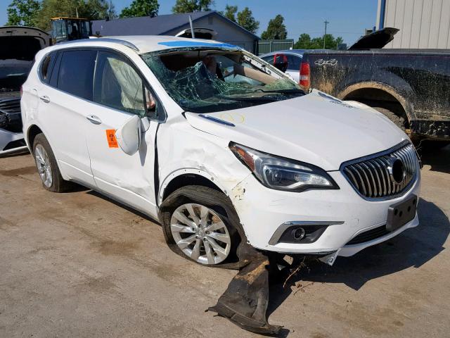 LRBFXBSA6HD243144 - 2017 BUICK ENVISION E WHITE photo 1