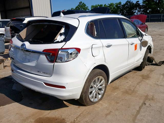 LRBFXBSA6HD243144 - 2017 BUICK ENVISION E WHITE photo 4