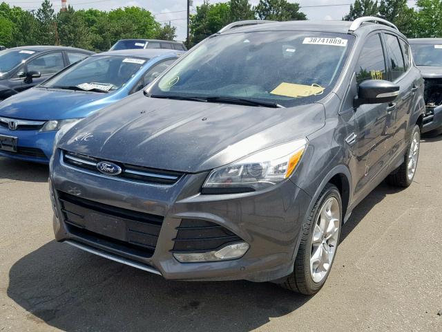 1FMCU9J95FUC46087 - 2015 FORD ESCAPE TIT GRAY photo 2