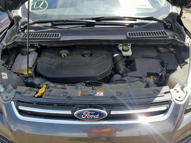 1FMCU9J95FUC46087 - 2015 FORD ESCAPE TIT GRAY photo 7