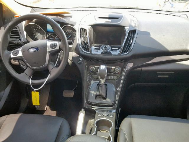 1FMCU9J95FUC46087 - 2015 FORD ESCAPE TIT GRAY photo 9