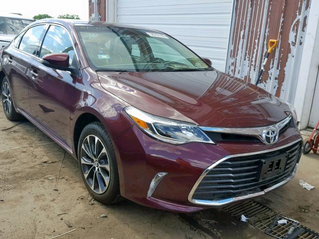 4T1BK1EB0GU237931 - 2016 TOYOTA AVALON XLE MAROON photo 1