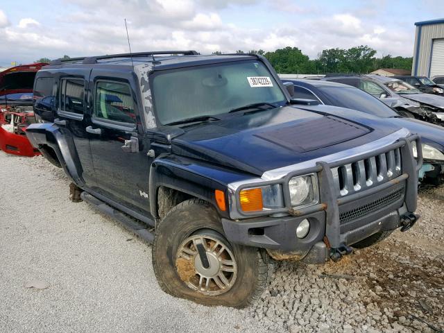 5GTDN136868102853 - 2006 HUMMER H3 BLACK photo 1