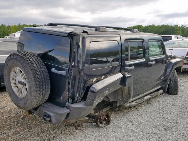 5GTDN136868102853 - 2006 HUMMER H3 BLACK photo 4