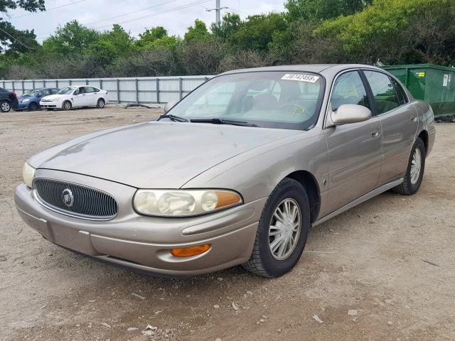 1G4HP54KX34105273 - 2003 BUICK LESABRE CU BEIGE photo 2