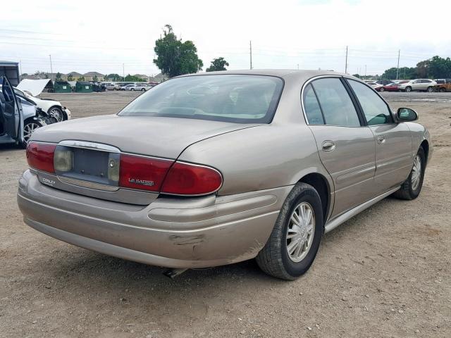 1G4HP54KX34105273 - 2003 BUICK LESABRE CU BEIGE photo 4