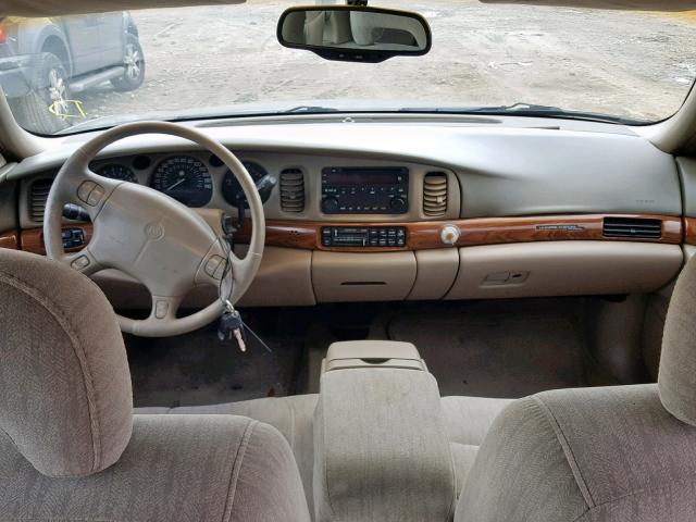 1G4HP54KX34105273 - 2003 BUICK LESABRE CU BEIGE photo 9