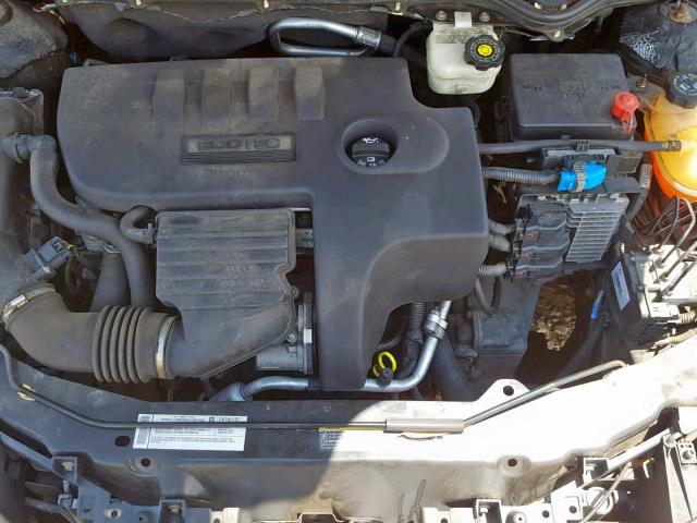 1G8AN15F17Z144696 - 2007 SATURN ION LEVEL BLACK photo 7