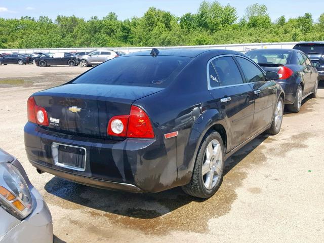 1G1ZC5E05CF222743 - 2012 CHEVROLET MALIBU 1LT 黑色 照片 4