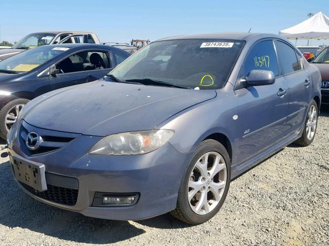 JM1BK324571627169 - 2007 MAZDA 3 S GRAY photo 2